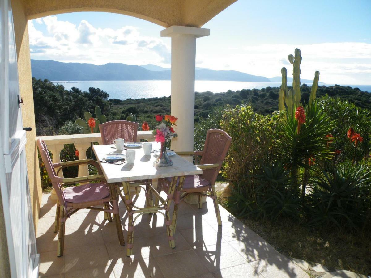 Villa Liamone Studio für 3 Personen , 400 m vom Strand, Pool, Klimaanlage Sagone  Buitenkant foto